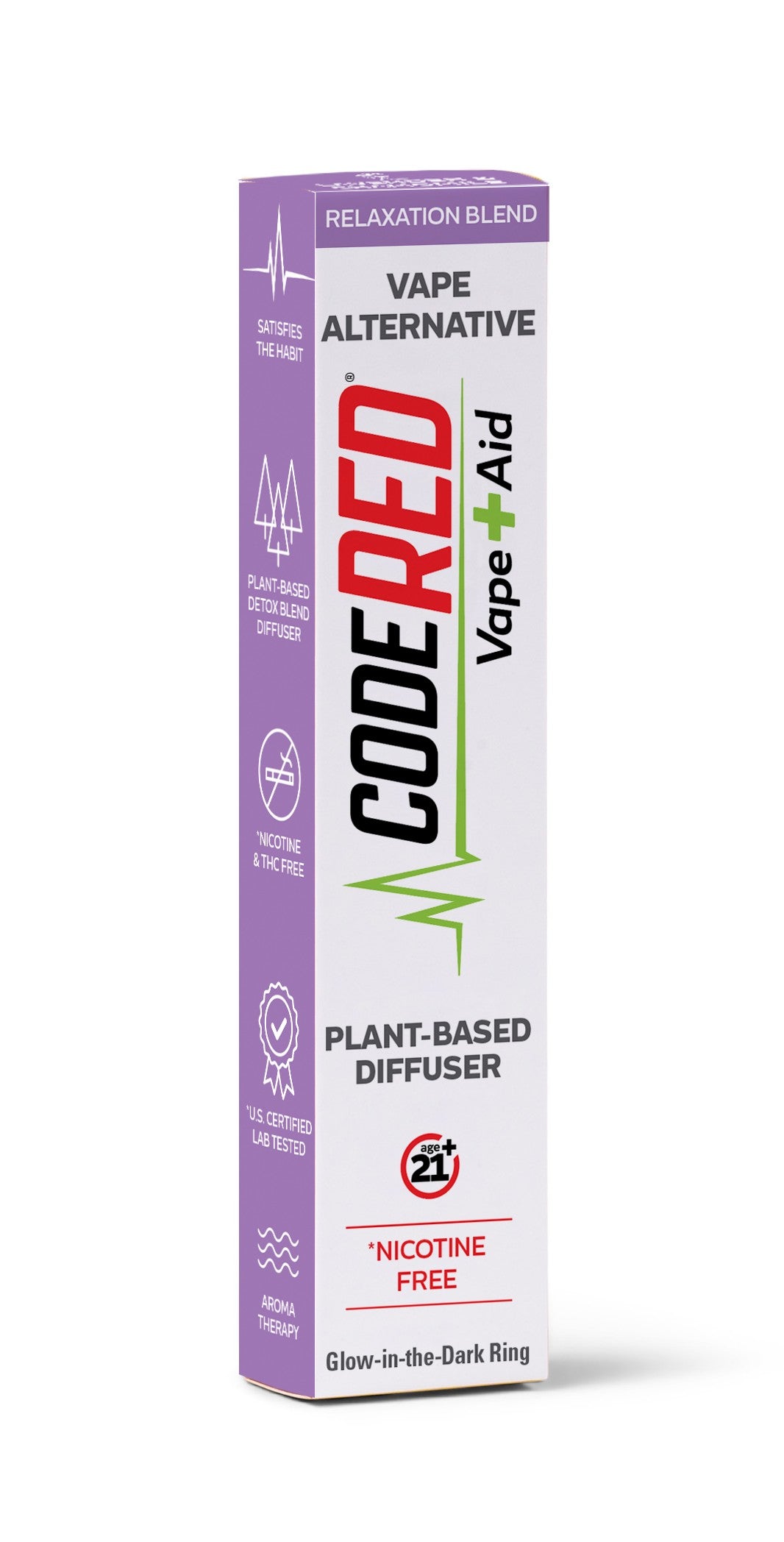 Relaxation Blend Vape Aid - Lavender & Chamomile | Code Red CodeReddrops Relaxation Blend Vape Aid - Lavender & Chamomile | Code Red CodeReddrops