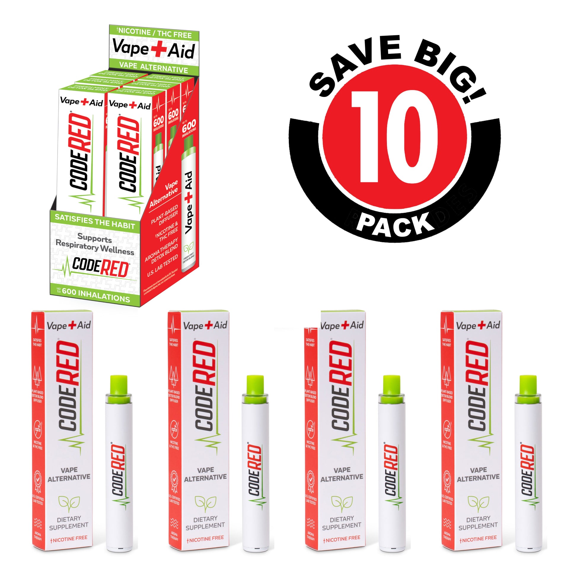 Vape+Aid Value 10 Pack