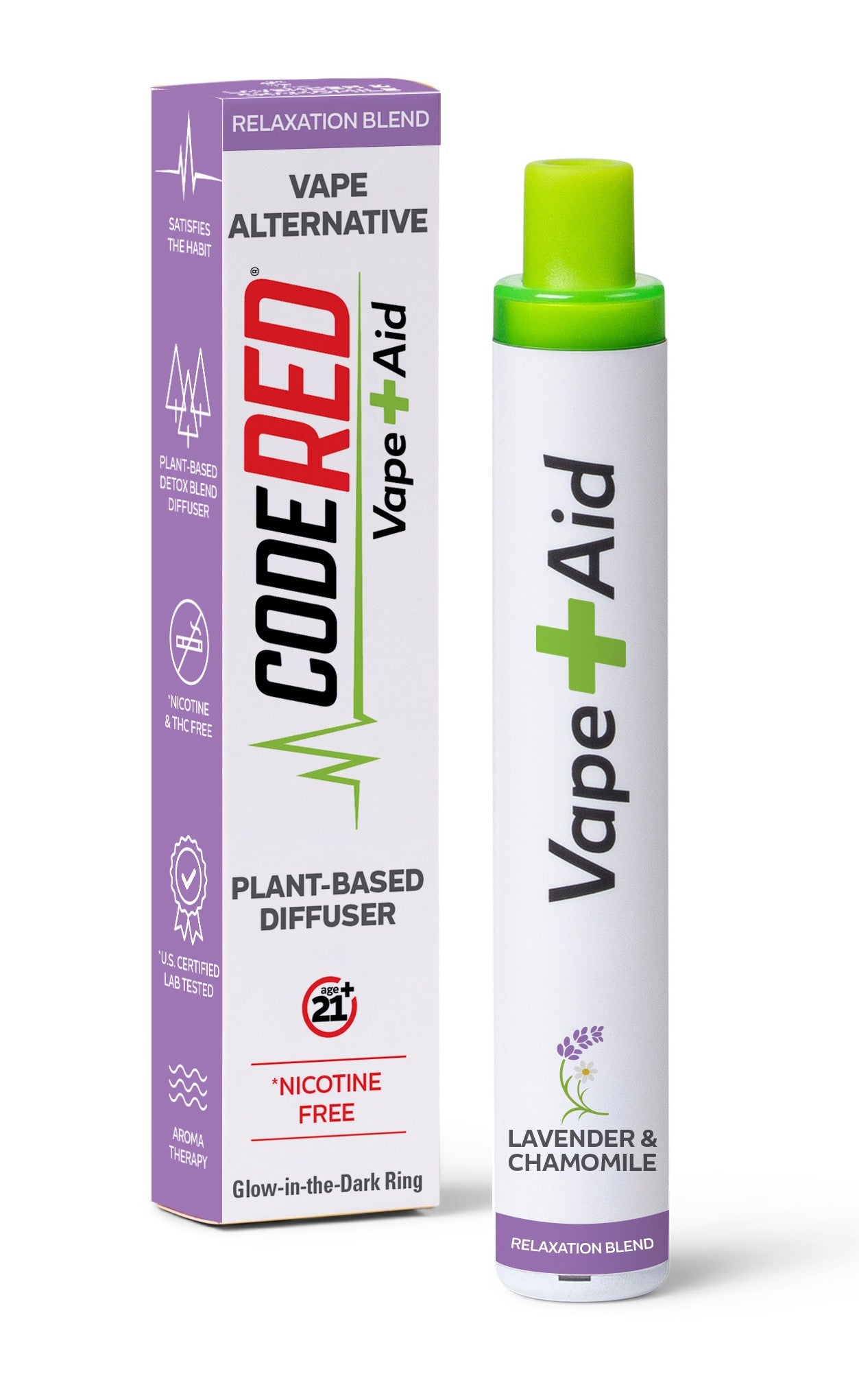 Relaxation Blend Vape Aid - Lavender & Chamomile | Code Red